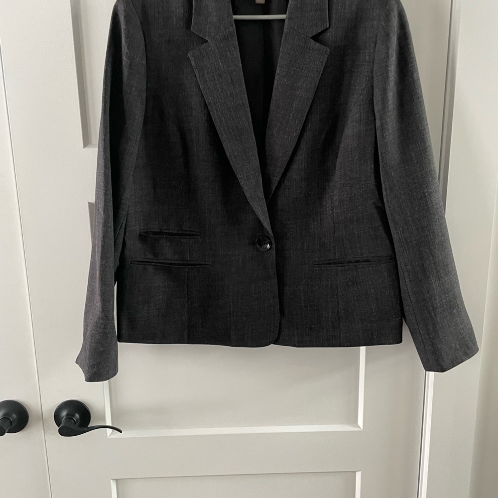 Evan Picone Women’s Blazer 16 Grey